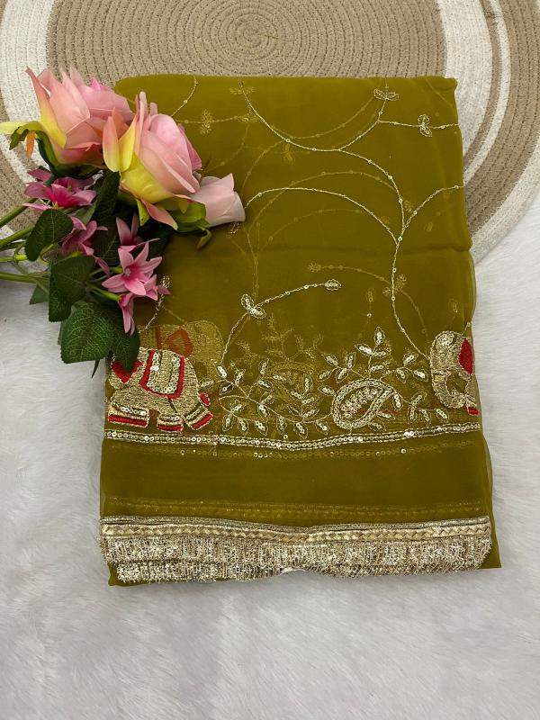 Vastrangan elephant wholesale saree surat
